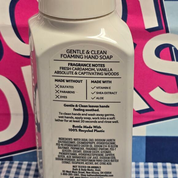 BBW Vanilla Romance Gentle & Clean Foaming Hand Soap | 2 Pack - Picture 2 of 2